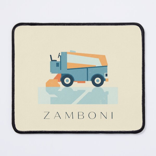 Item preview, Funny Vintage Ice Resurfacer Zamboni Pop Art designed and sold by DuckOddity.