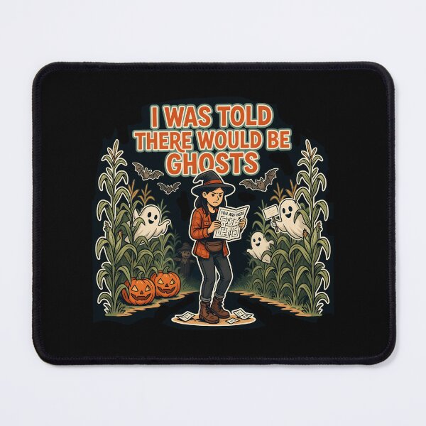 Item preview, I Was Told There Would Be Ghosts Supernatural Funny Ghost Halloween designed and sold by Redgiant87x.