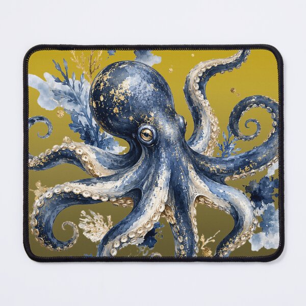 Item preview, Underwater Wonder Watercolor Octopus designed and sold by Weirdwildco69.