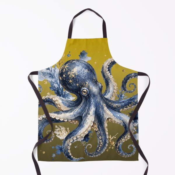 Item preview, Underwater Wonder Watercolor Octopus designed and sold by Weirdwildco69.