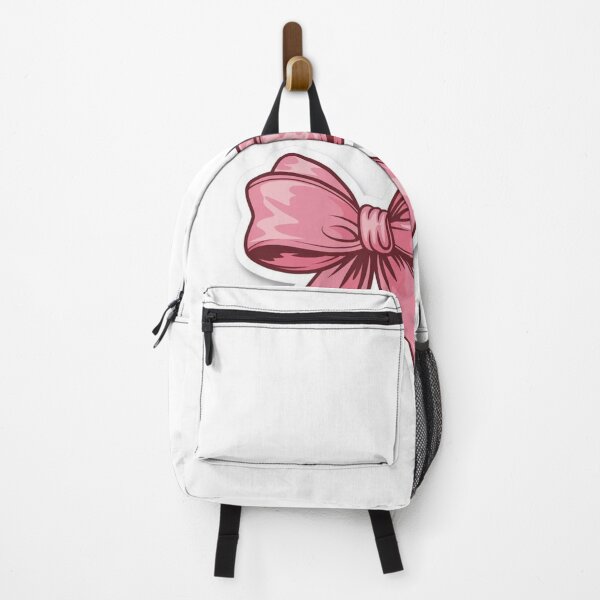 Item preview, Cute Pink Bow Aesthetic Sticker designed and sold by Maplyx.