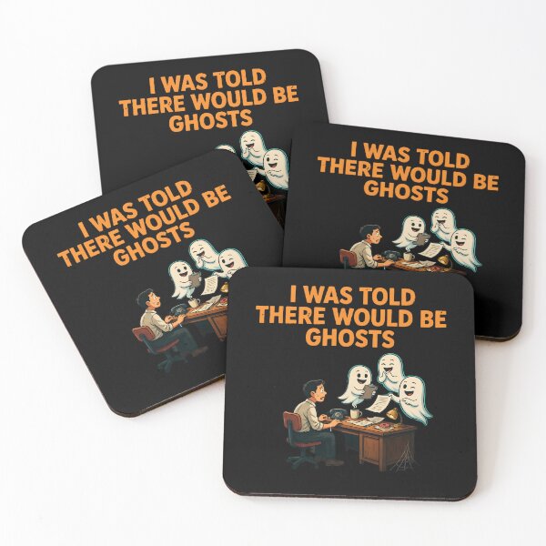 Item preview, I Was Told There Would Be Ghosts Funny Haunted Adventure Halloween designed and sold by Redgiant87x.