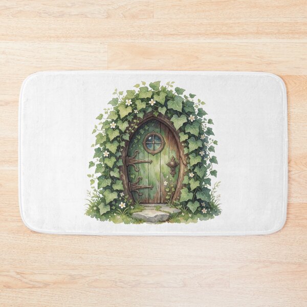 Item preview, Fairy Garden Door Sticker | Secret Garden Entrance designed and sold by AillustriaAK.