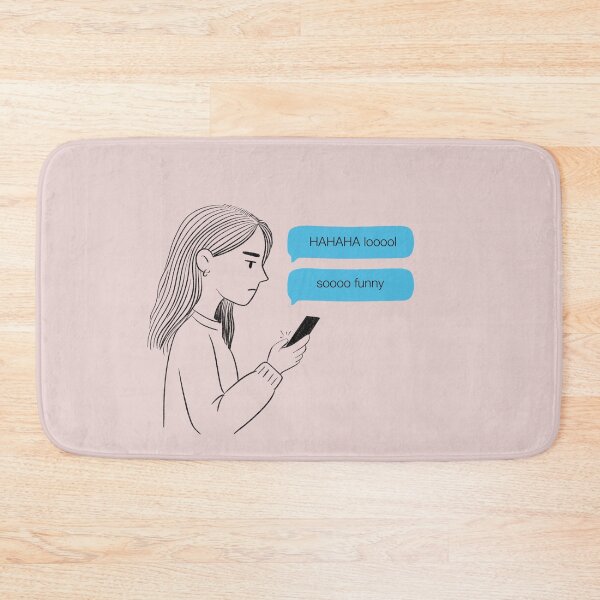 Item preview, Serious Texting designed and sold by ellealsopaints.
