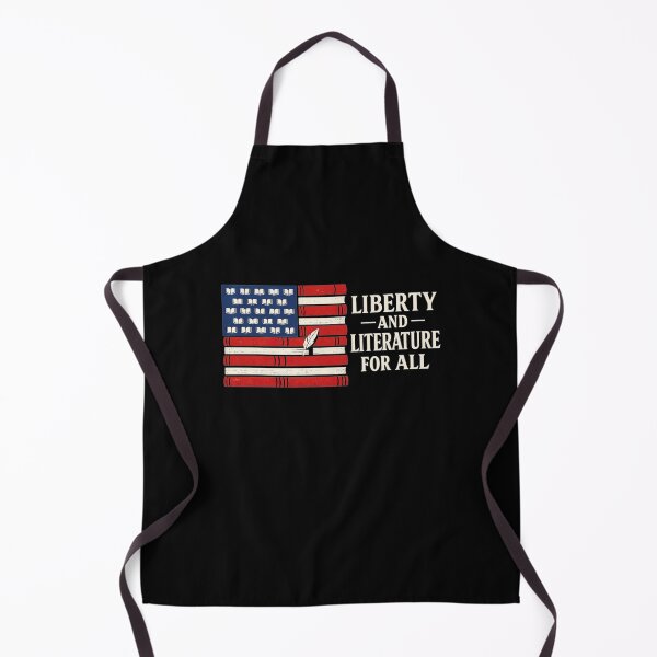 Item preview, Liberty And Literature For All Reading USA Book Lover Present designed and sold by clothesy7.
