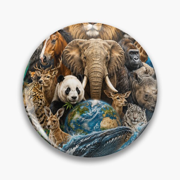 Item preview, Wildlife conservation animal kingdom design designed and sold by urbanshop7.