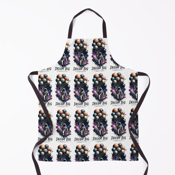 Item preview, Astronaut Dream Big Galaxy Illustration designed and sold by Amr Siam.