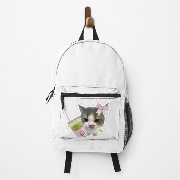 Item preview, Cute Matcha Cat Sticker designed and sold by Maplyx.