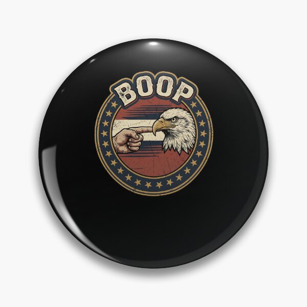 Item preview, Funny Boop Eagle Vintage Patriotic Graphic Design designed and sold by snowry.