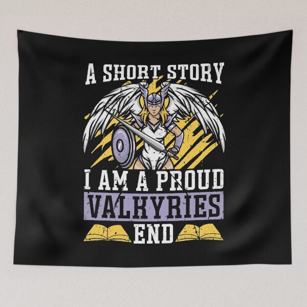 Item preview, Valkyries A Short Story I Am A Proud Norse Goddess designed and sold by tshirtconcepts.