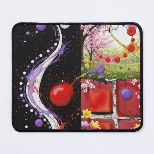 Item preview, rhythm of the spheres spring blossoms colorful geometric abstract design designed and sold by SmashingDeals.