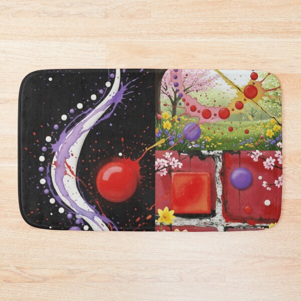Item preview, rhythm of the spheres spring blossoms colorful geometric abstract design designed and sold by SmashingDeals.