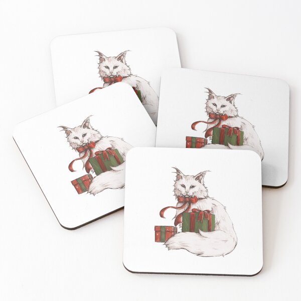 Artikelvorschau, Maine Coon Weihnachten entworfen und verkauft von wrenewal.