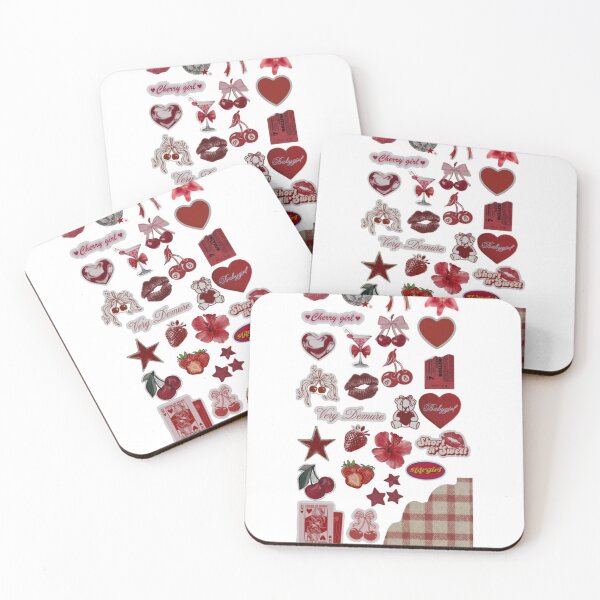 Item preview, Cherry Girl Coquette Sticker Pack designed and sold by Maplyx.