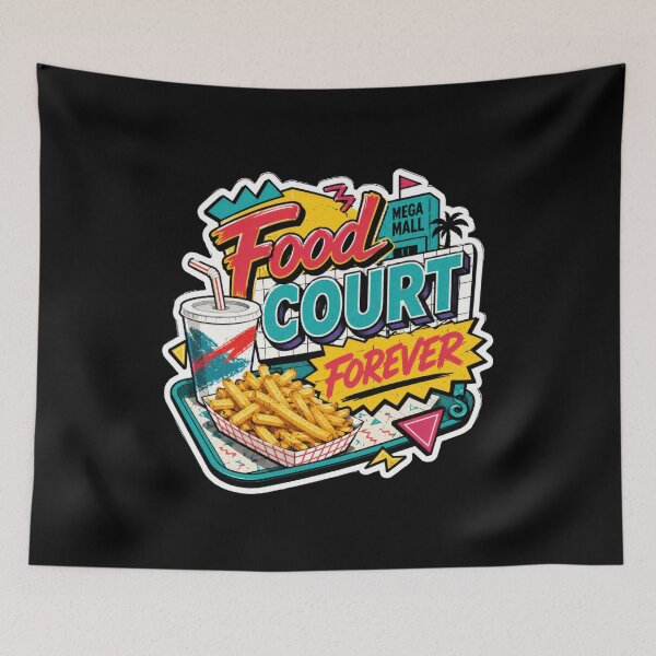 Item preview, Food Court Forever designed and sold by Sketchlegacy.