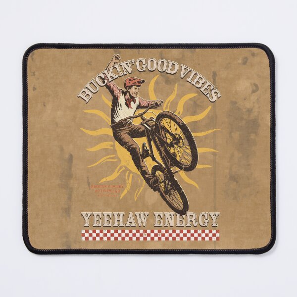 Item preview, BUCKIN GOOD VIBES – Cowboy MTB designed and sold by Wander X Design.