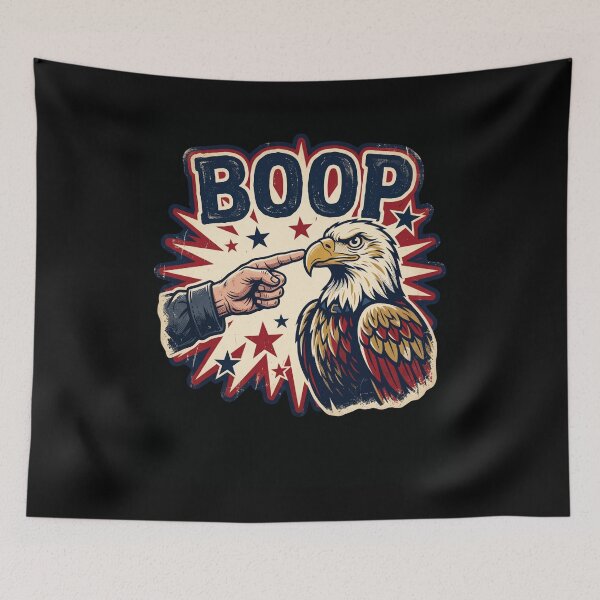 Item preview, Patriotic Eagle Boop Vintage Comic Art designed and sold by snowry.