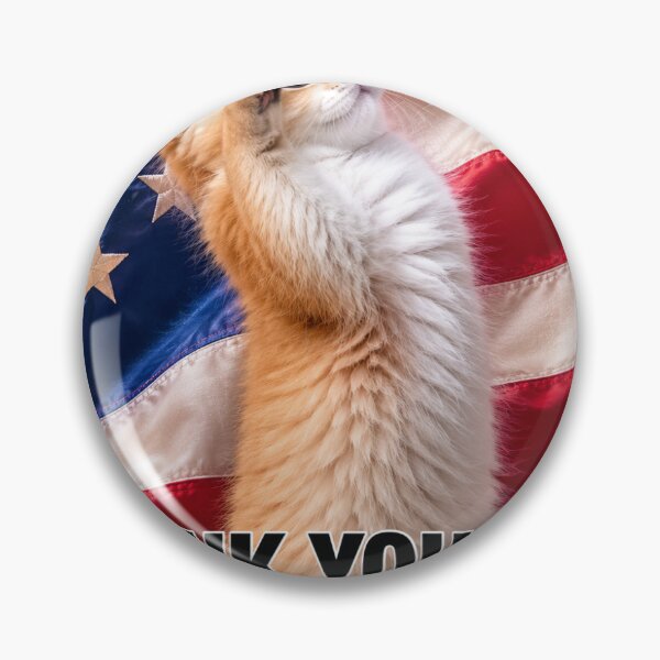 Item preview, Thank You For Your Service Cat 2 designed and sold by heyteytey.