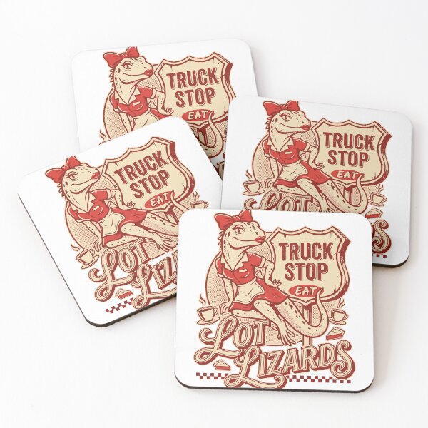 Item preview, LOT LIZARD TRUCK STOP designed and sold by Uglyandcute.