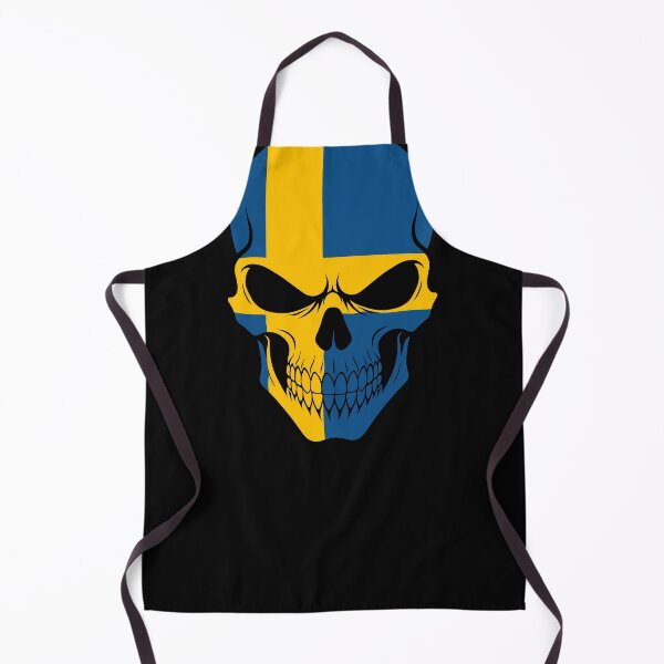 Item preview, Sweden Skull Flag designed and sold by JeffBartels.