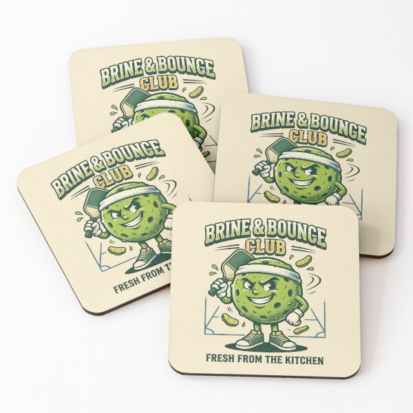Item preview, PICKLEBALL: Brine & Bounce Club designed and sold by IndieQuill .