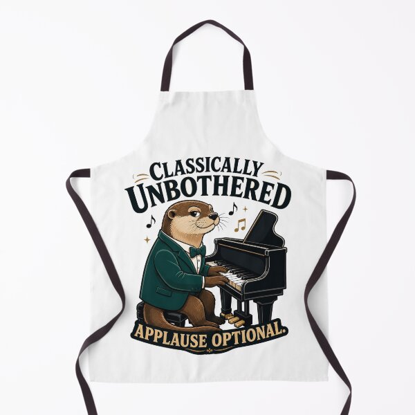 Item preview, Funny Otter Pianist Music Lover Gift designed and sold by Gentlestate.