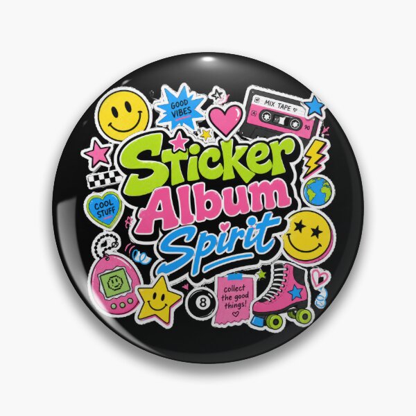 Item preview, Sticker Album Spirit designed and sold by Sketchlegacy.