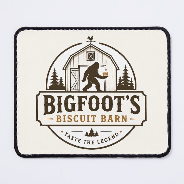 Item preview, Bigfoot's Biscuit Barn designed and sold by AmericanCryptid.