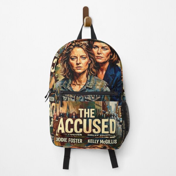 Item preview, The Accused Retro Legal Drama Crime Thriller Tribute Art Movie Poster designed and sold by Art's Diner.