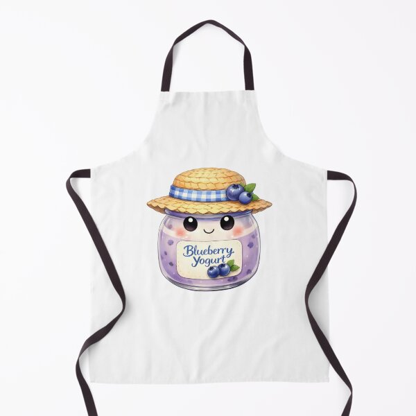 Item preview, Cute Watercolor Blueberry Fruit Yogurt Jar  designed and sold by silviaol.
