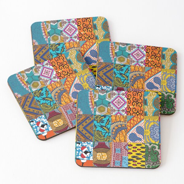 Item preview, African Print Patchwork Inspired Design - Ghana Style designed and sold by Divine Ease.