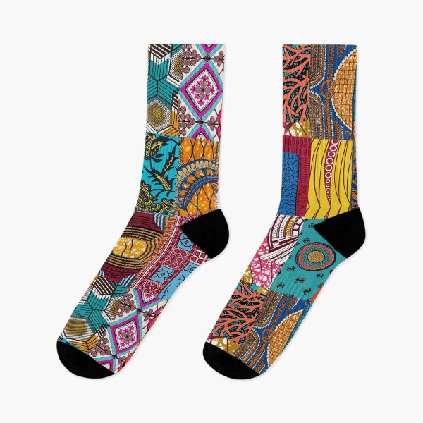 Item preview, African Print Patchwork Inspired Design - Ghana Style designed and sold by Divine Ease.