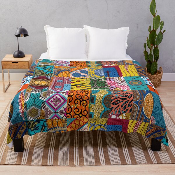 Item preview, African Print Patchwork Inspired Design - Ghana Style designed and sold by Divine Ease.