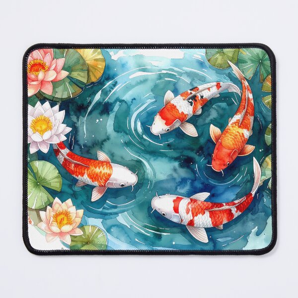 Item preview, Watercolor Koi Fish Design designed and sold by BetweenForms.