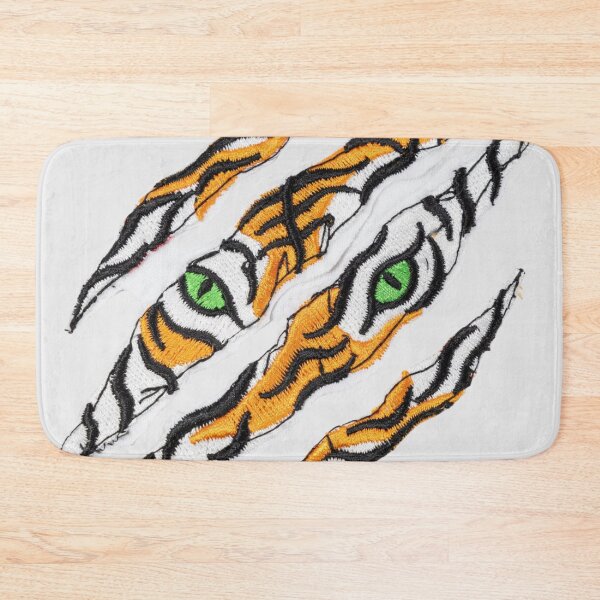 Item preview, claw-like shapes with orange and black tiger stripes  designed and sold by 123ks.