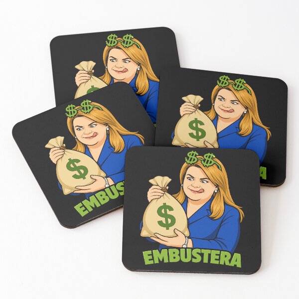 Item preview, Embustera Political Satire Puerto Rican Protest Design designed and sold by Liomal.
