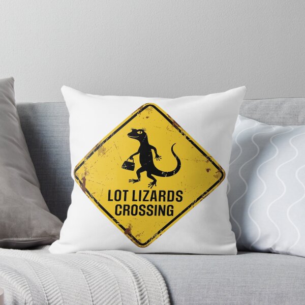 Item preview, LOT LIZARD CROSSING designed and sold by Uglyandcute.