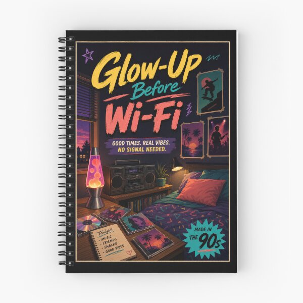 Item preview, Glow-Up Before Wi-Fi designed and sold by Sketchlegacy.