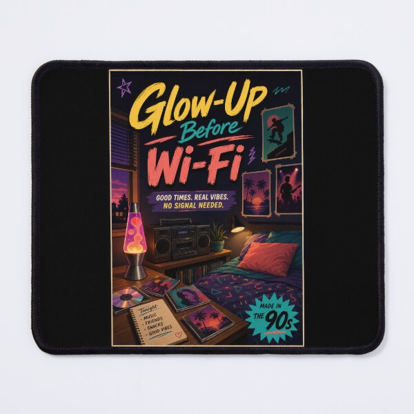 Item preview, Glow-Up Before Wi-Fi designed and sold by Sketchlegacy.