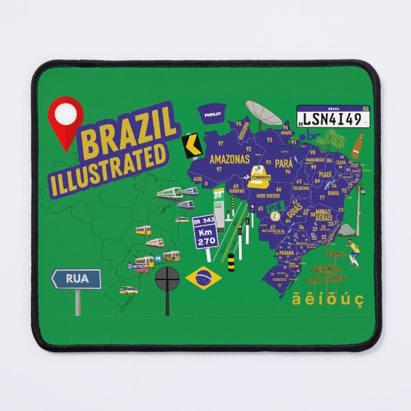 Item preview, Brazil Illustrated Geography Study Guide  designed and sold by Hevding.