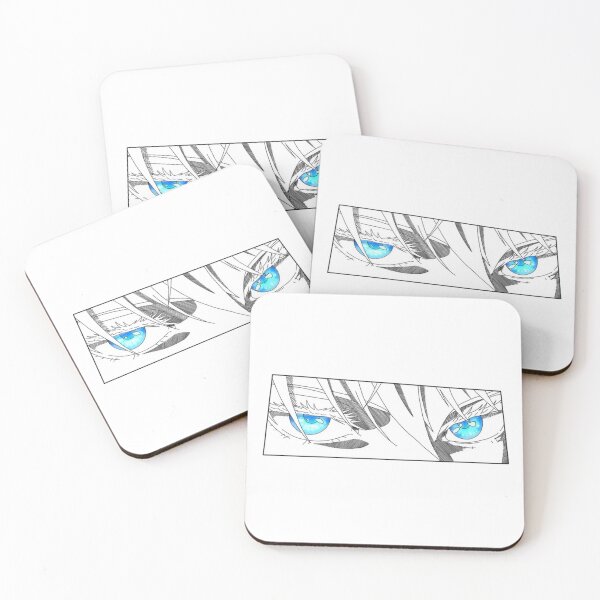 Item preview, Infinite Void — Satoru Gojo Neon Cyan Eyes Aesthetic designed and sold by TheStickLab.