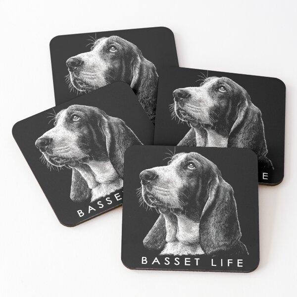 Item preview, Basset Life | Basset Hound Lover Shirt designed and sold by CrimsonLizard.