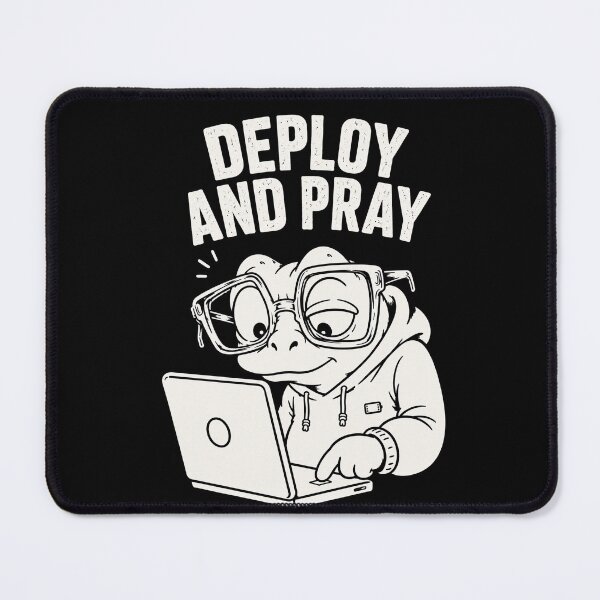 Item preview, Programador Implementar y Rezar Retro designed and sold by JustLaughCo.