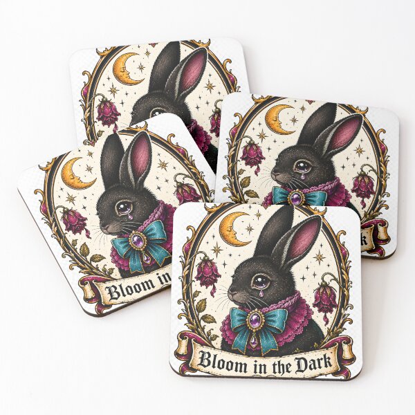Item preview, The Mourning Hare – Bloom in the Dark designed and sold by Wild Rose Oddities.