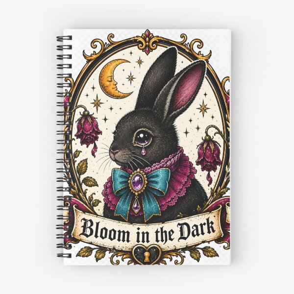 Item preview, The Mourning Hare – Bloom in the Dark designed and sold by Wild Rose Oddities.