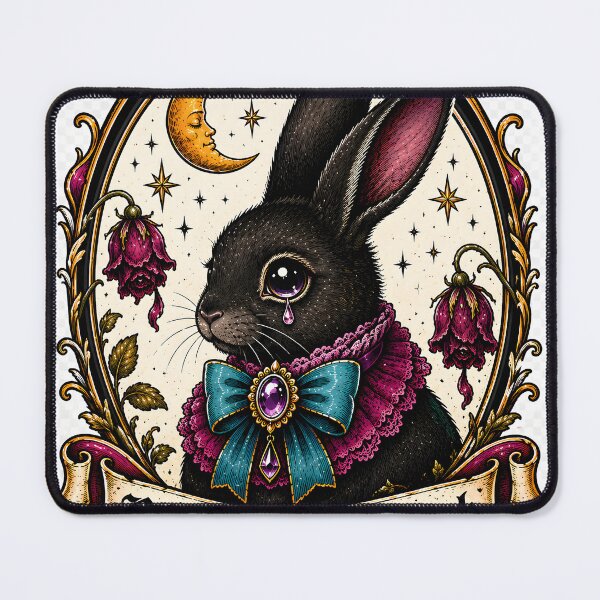 Item preview, The Mourning Hare – Bloom in the Dark designed and sold by Wild Rose Oddities.