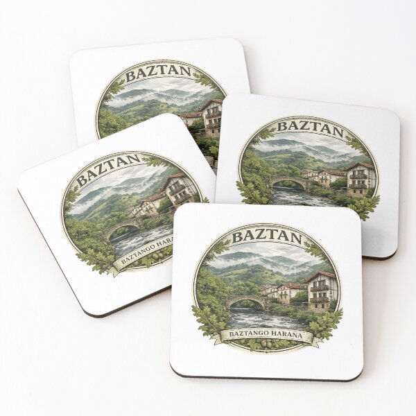 Item preview, Baztan | Baztango Harana – Vintage Valley Illustration designed and sold by Daila69.