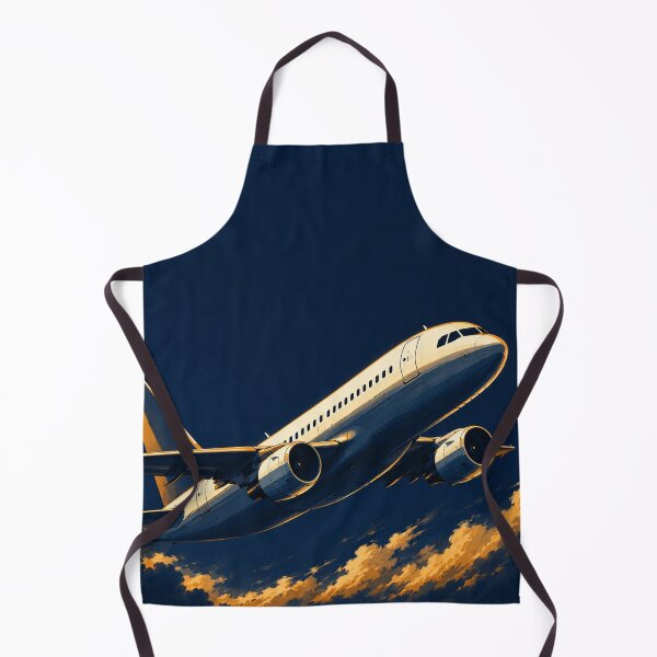 Item preview, Commercial Airliner Sunset Flight Illustration designed and sold by EMairplanes.