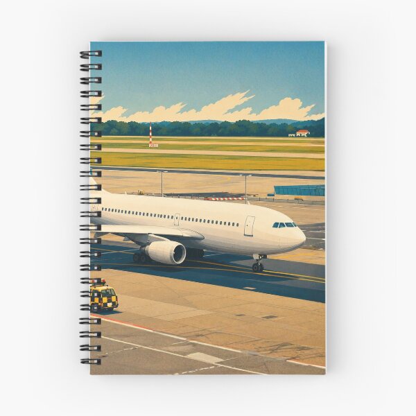 Item preview, Illustration of Commercial Airliner Taxiing at Airport designed and sold by EMairplanes.