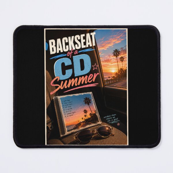 Item preview, Backseat of a CD Summer designed and sold by Sketchlegacy.
